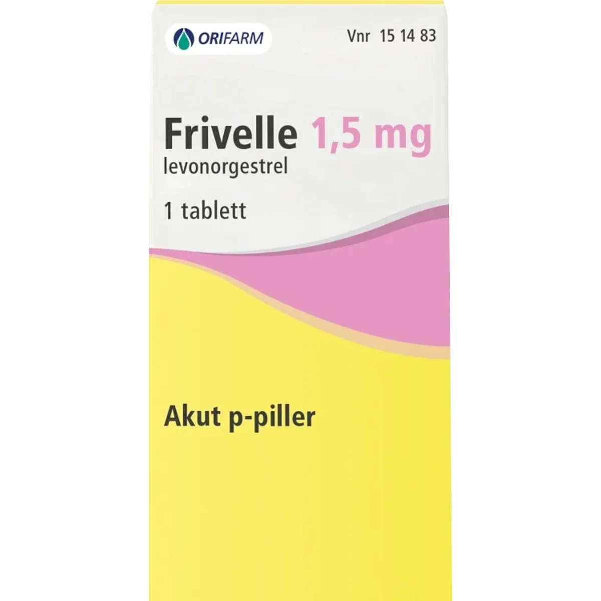 Frivelle tablett 1,5 mg, 1 tablett