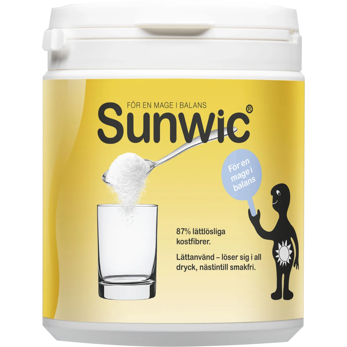 Sunwic För en Mage i Balans kostfiber 200 g