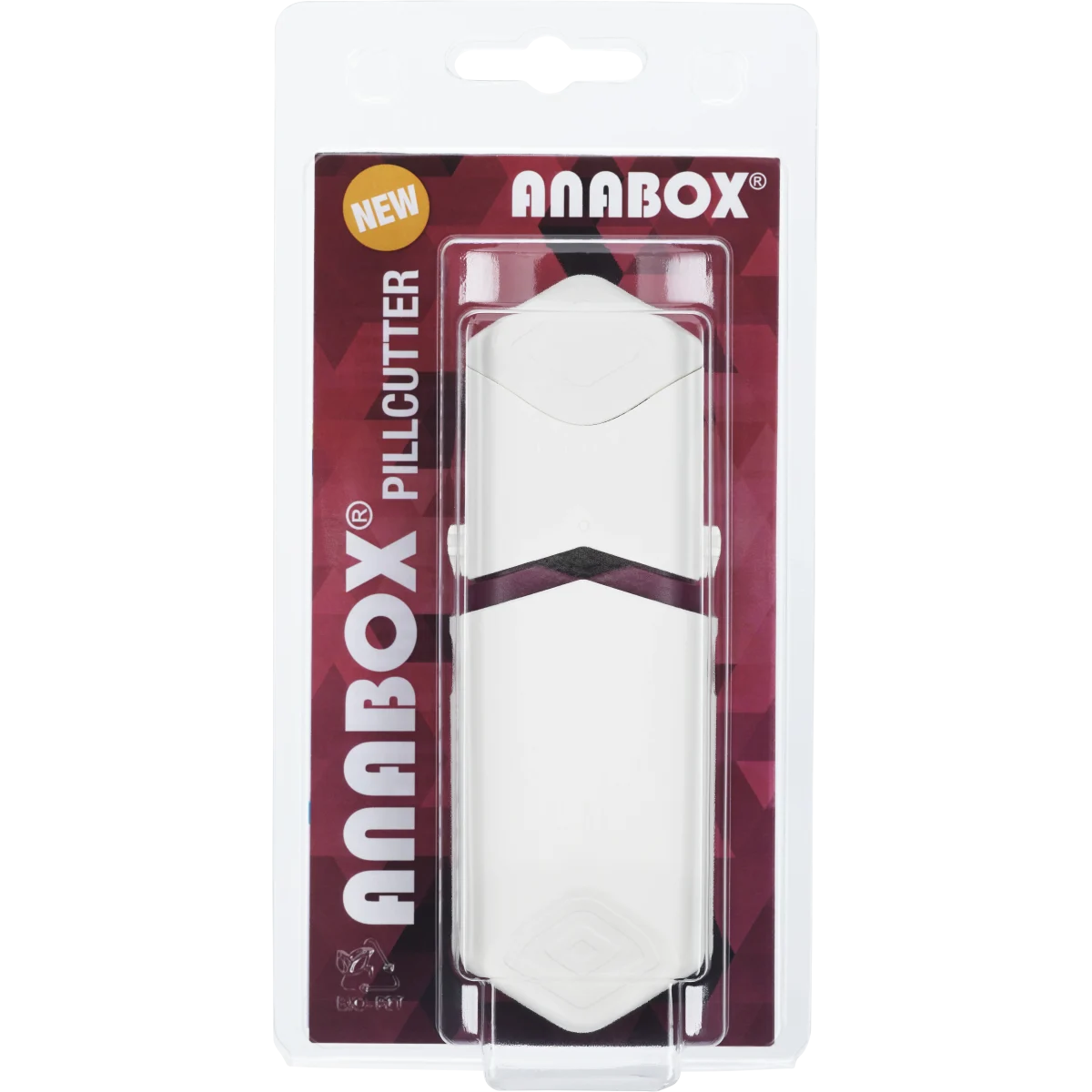 Anabox Tablettdelare Vit/Lila 1st