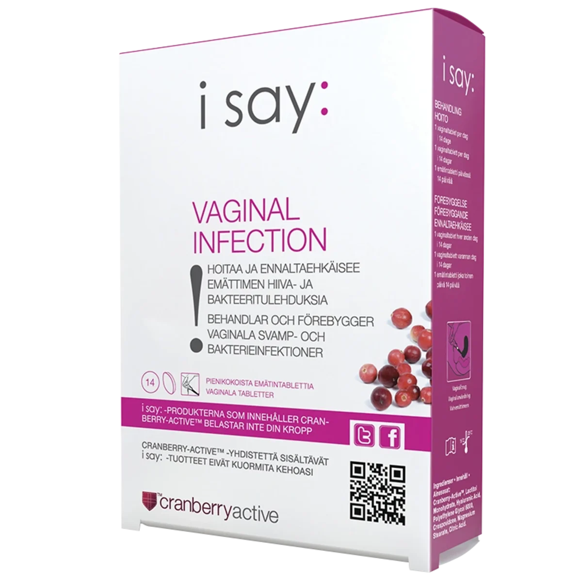 I Say: Vaginal Infektion 7 vaginaltabletter