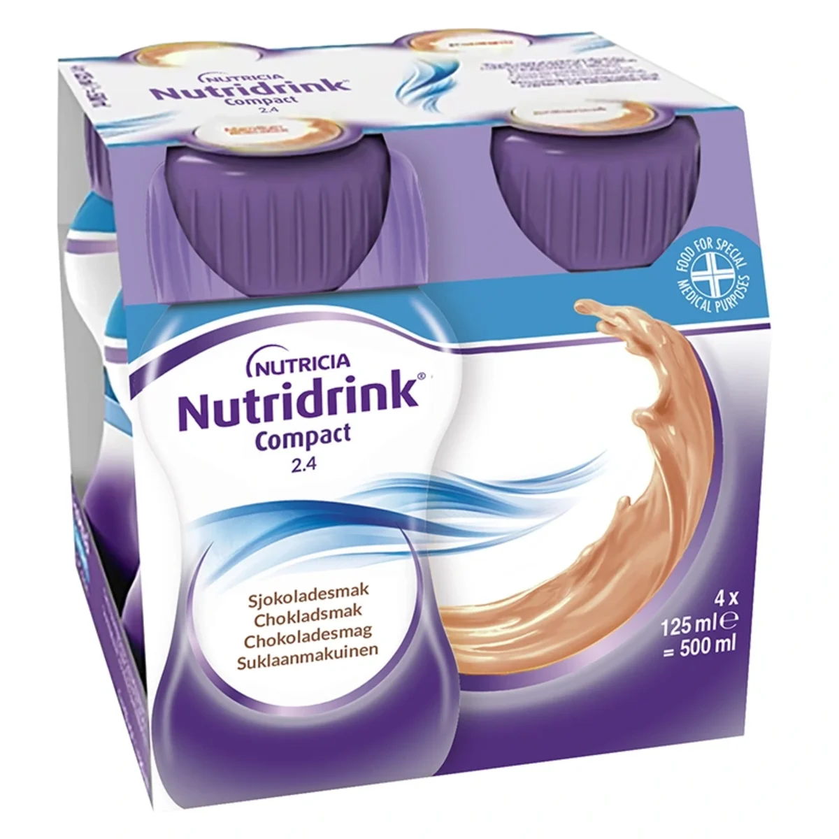 Nutridrink Compact Choklad 4x125 ml