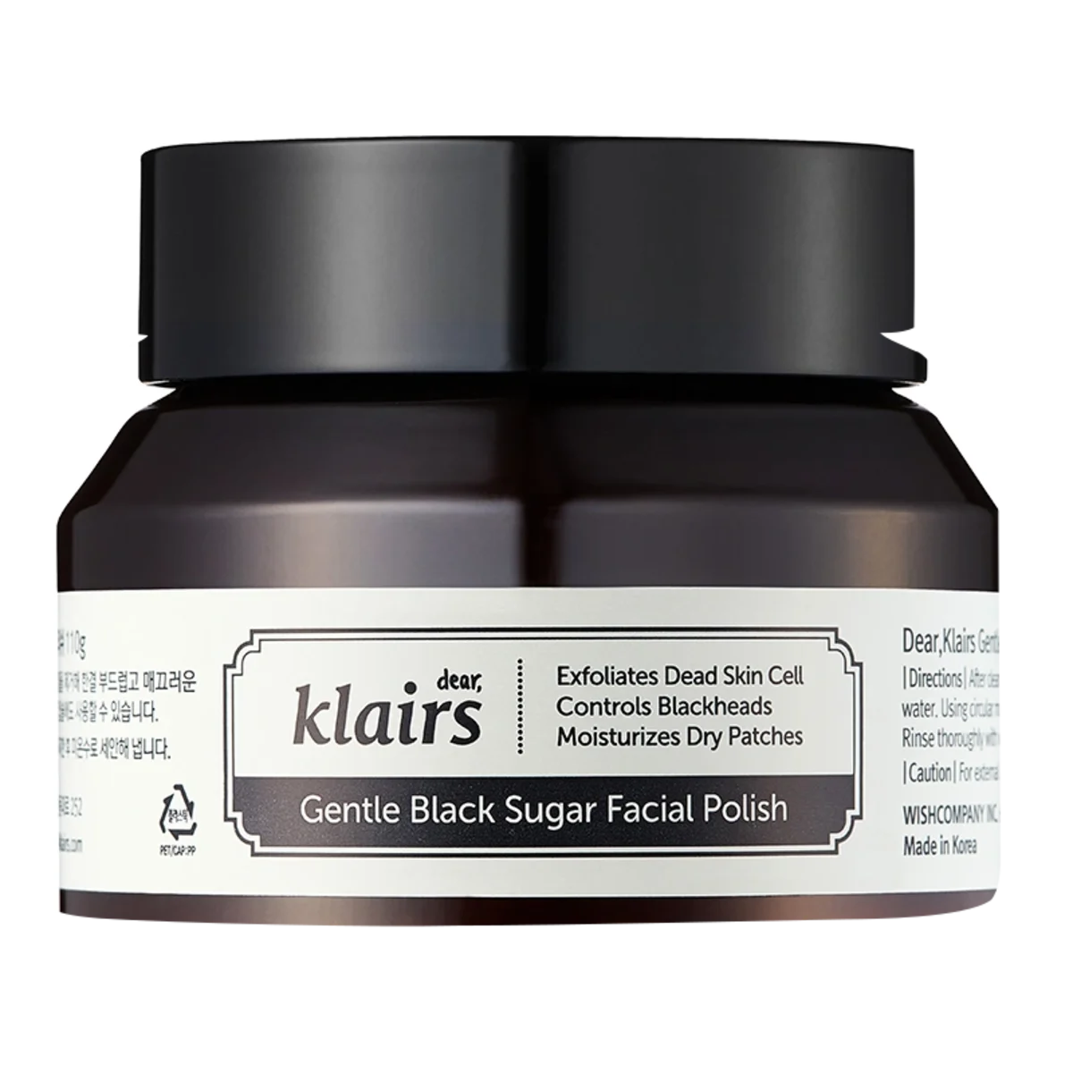 Klairs Gentle Black Sugar Facial Polish 110 g