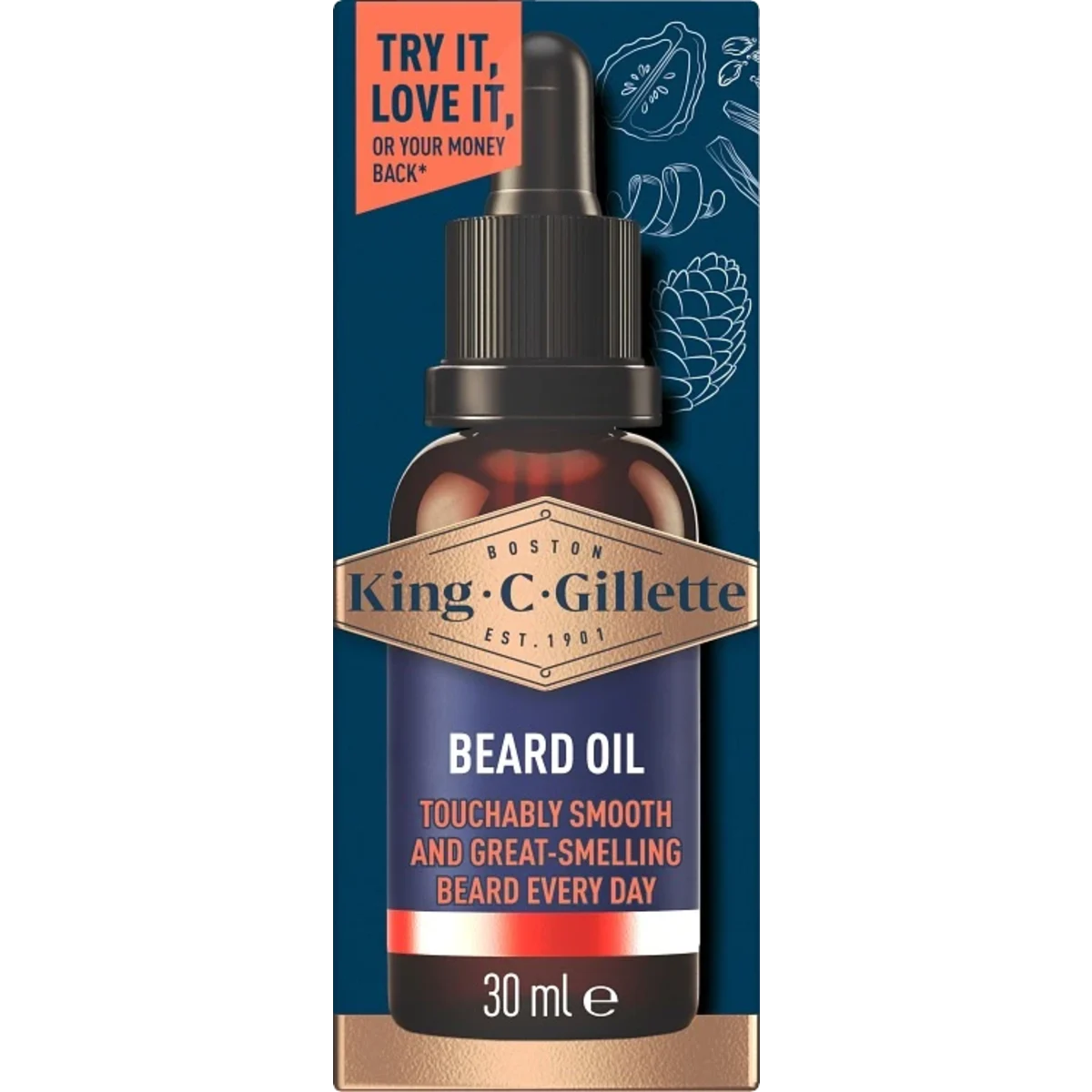 King C Gillette Beard Oil 30 ml