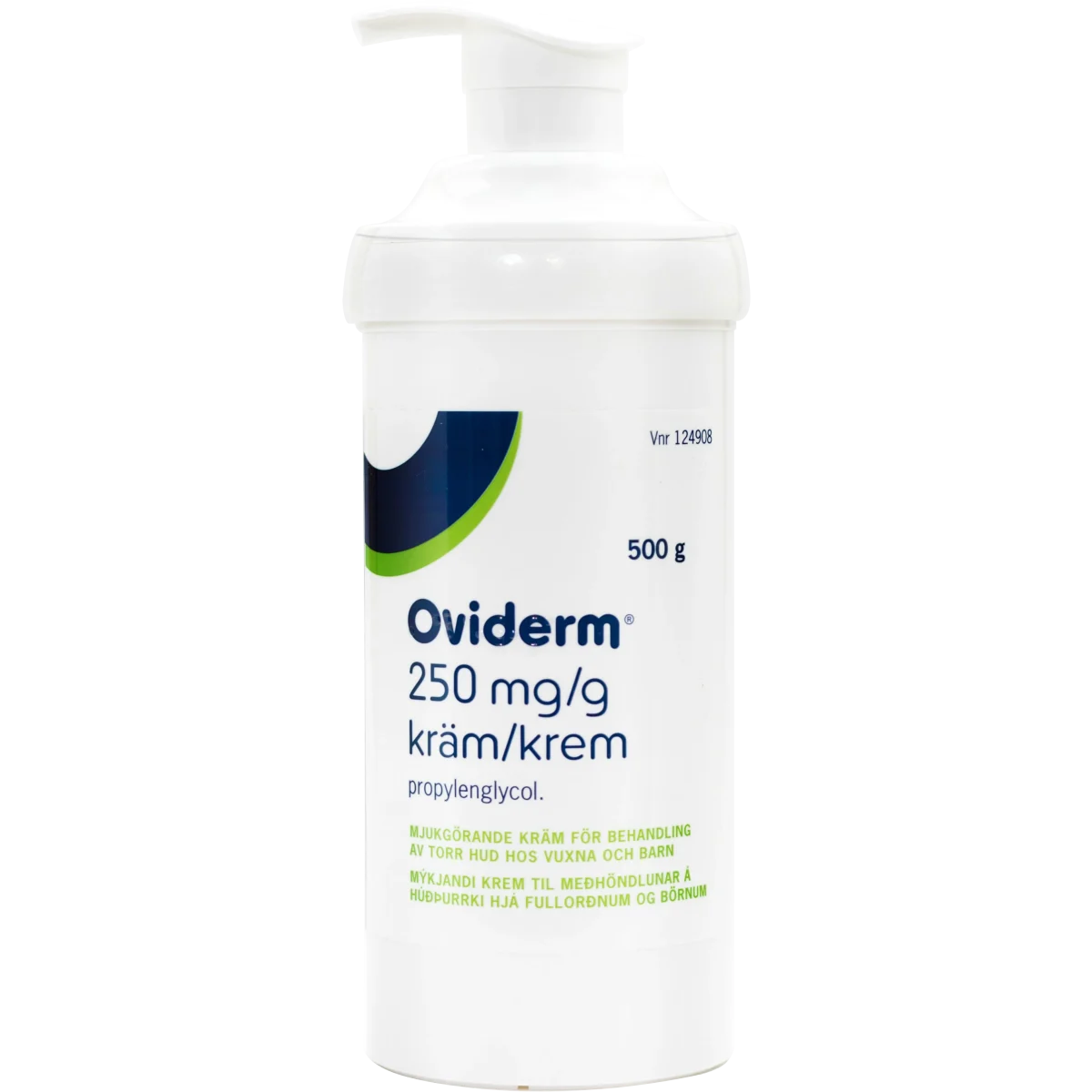 Oviderm Kräm 250mg/g Burk 500g