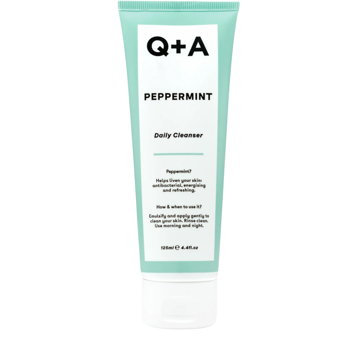 Q+A Peppermint Daily Cleanser 125 ml