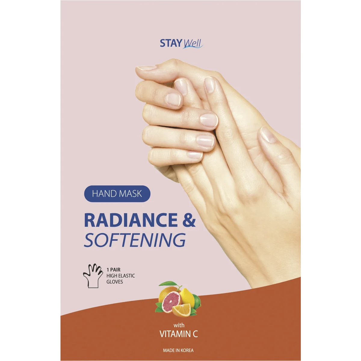 Stay Well Radiance & Softening Hand Mask C Vitamin Complex