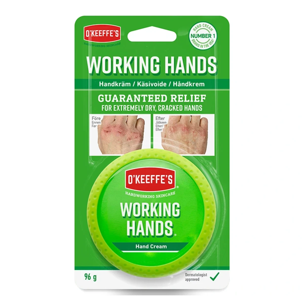O'Keeffe's Working Hands Handkräm 96 g