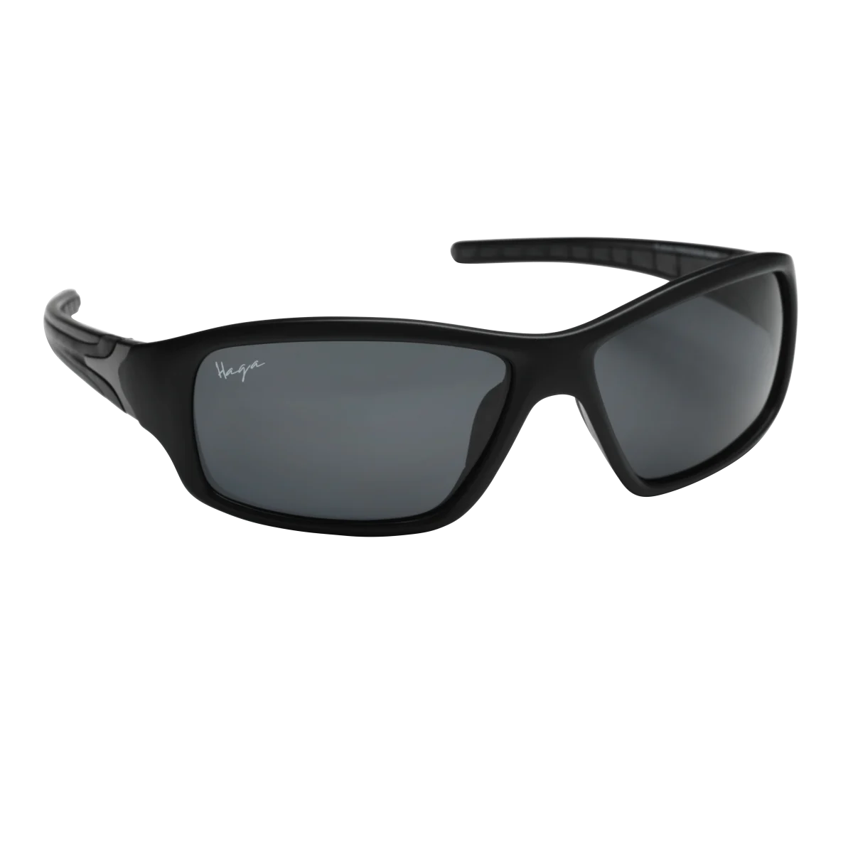 Haga Eyewear Solglasögon Polarized Granada Matt Black Rubber 1par