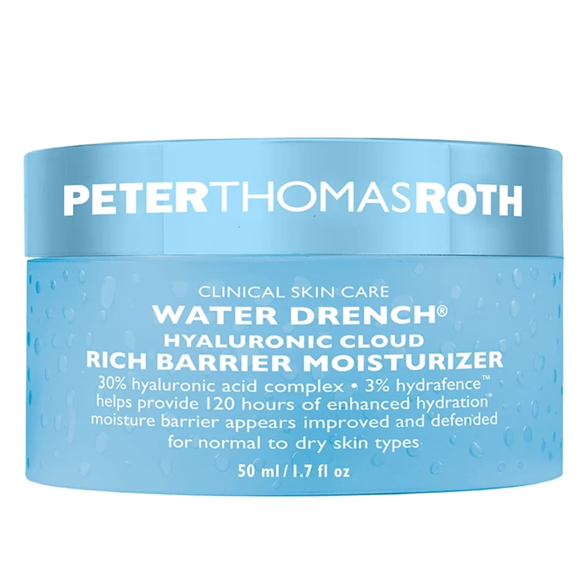 Peter Thomas Roth Water Drench Hyaluronic Cloud Rich Barrier Moisturizer 50 ml