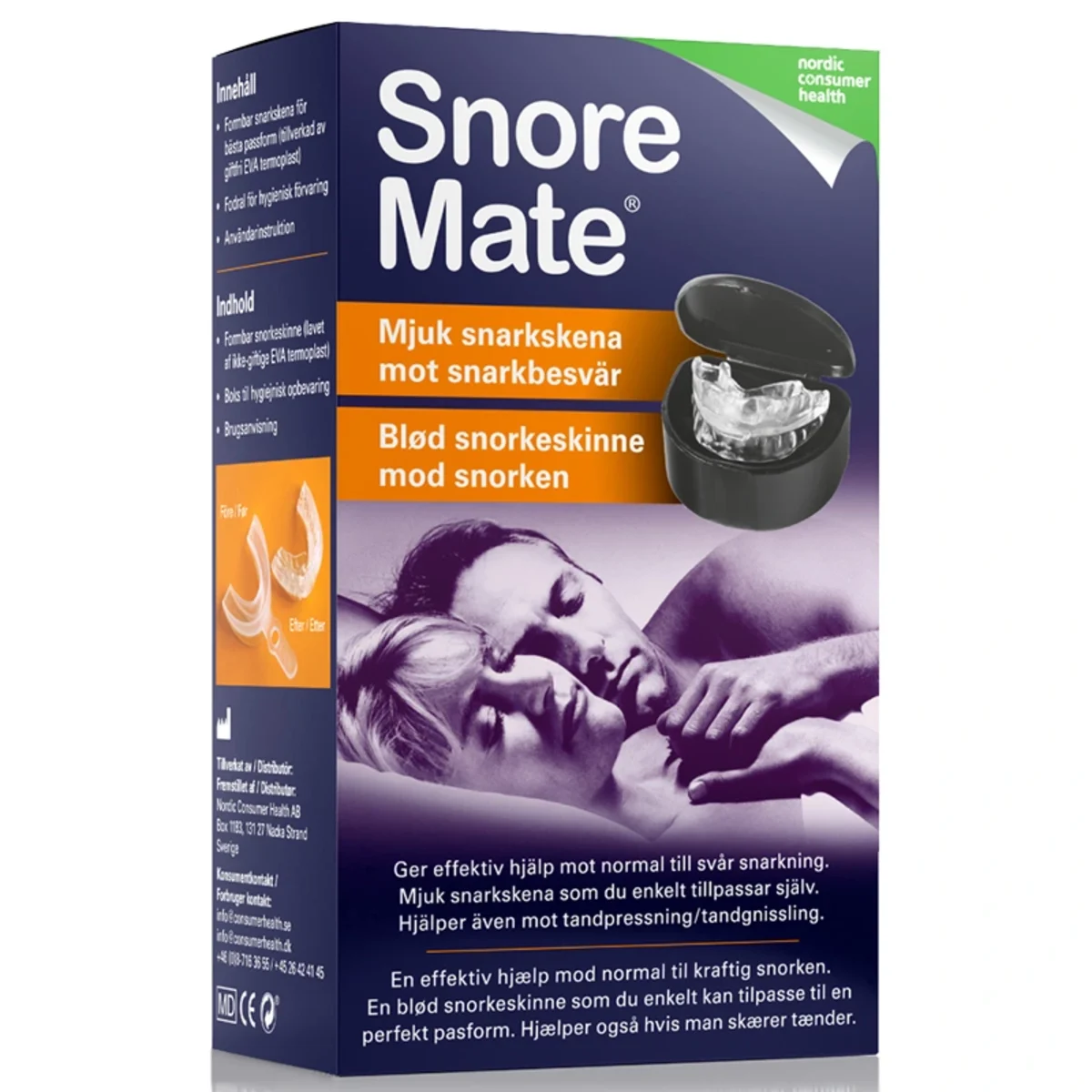 SnoreMate bettskena