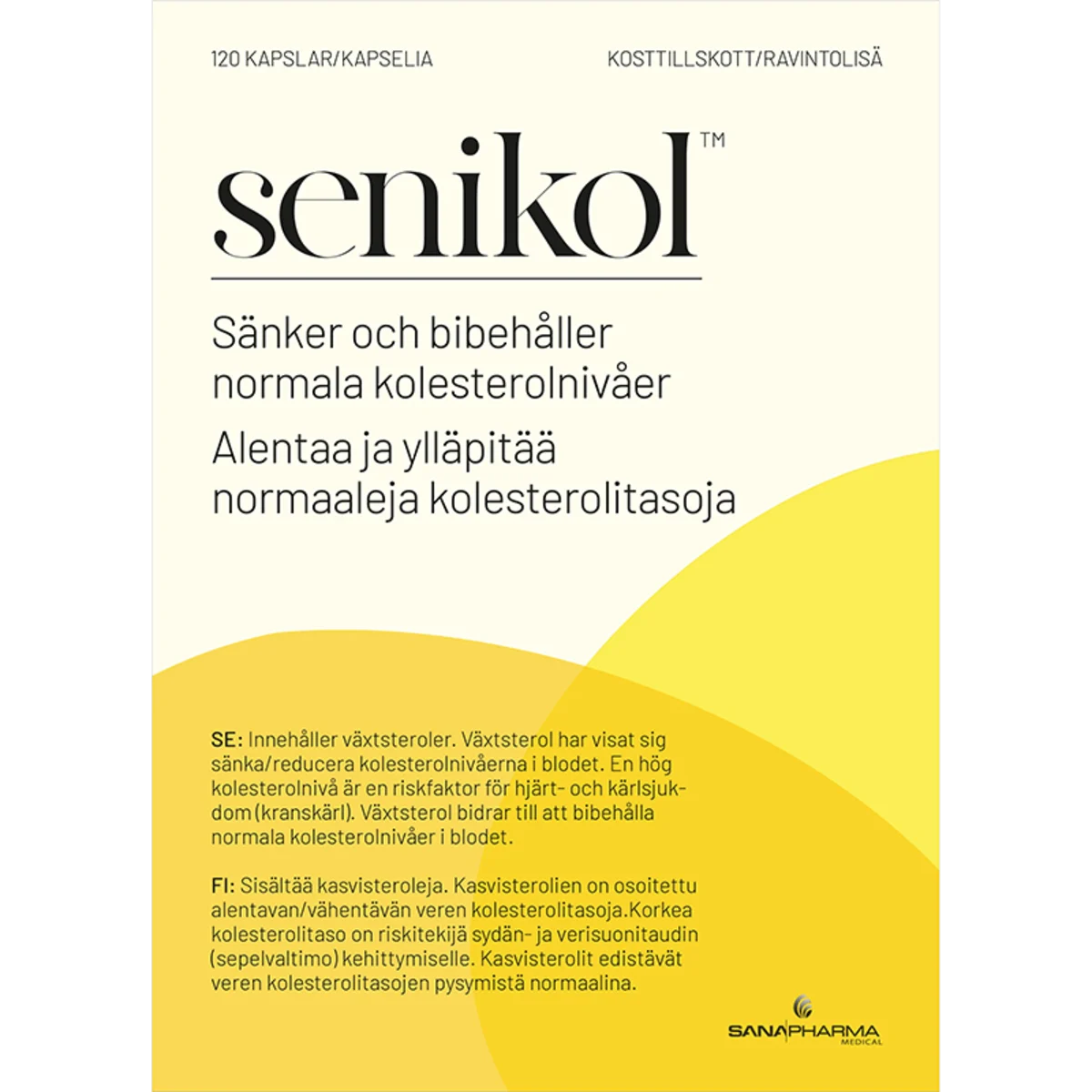 Senikol Kosttillskott Kapslar 120st