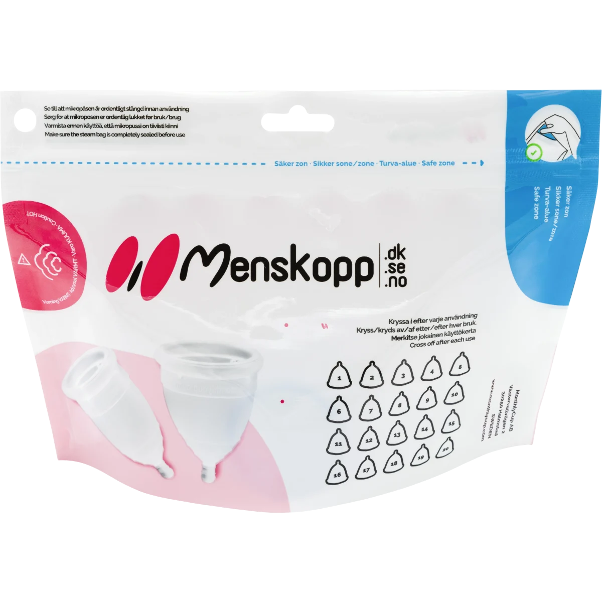 MonthlyCup Mikropåse