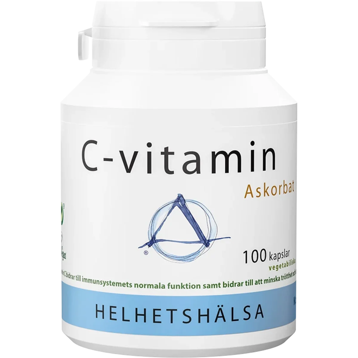 Helhetshälsa C-vitamin Askorbat 100 kapslar