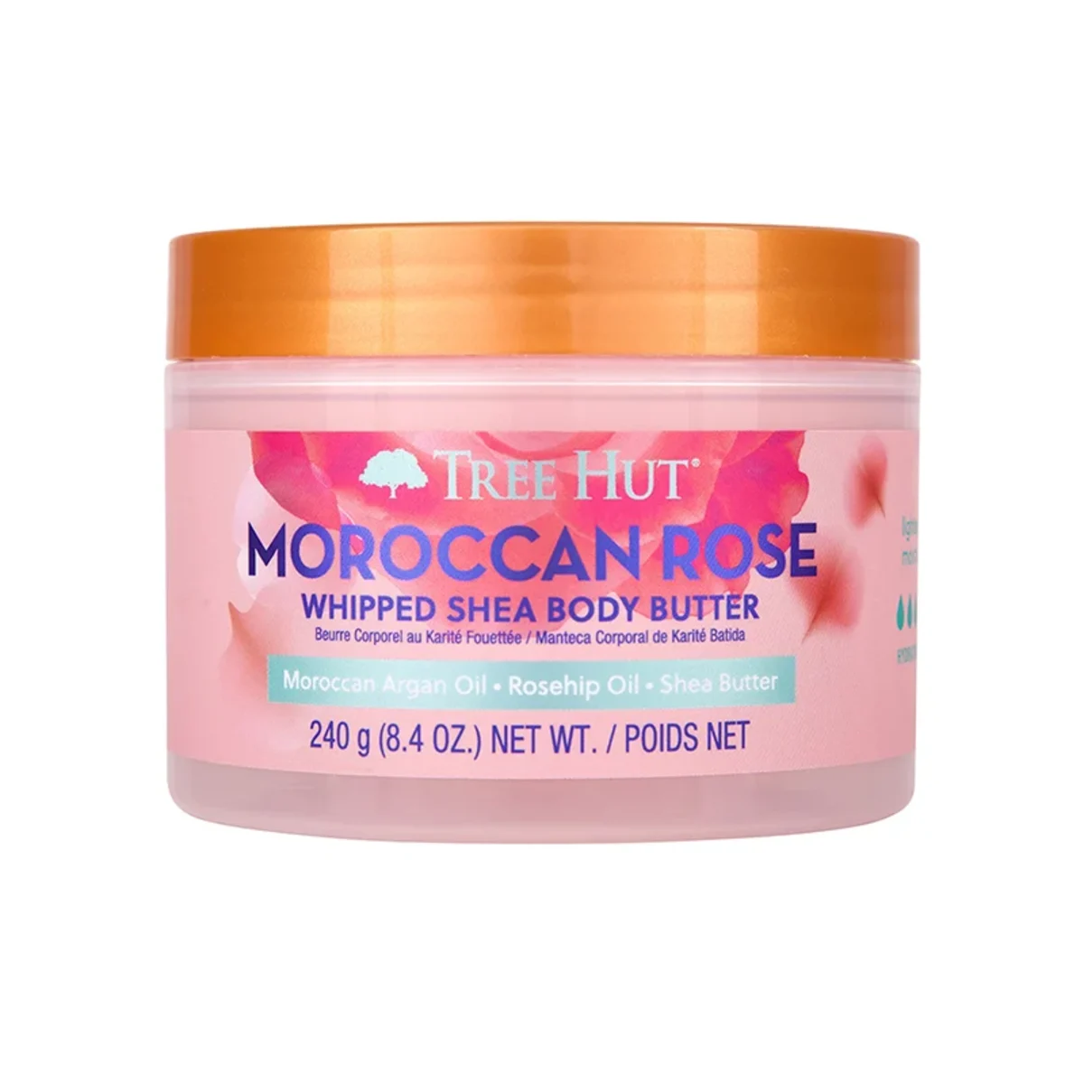Tree Hut Whipped Body Butter Moroccan Rose 240 g