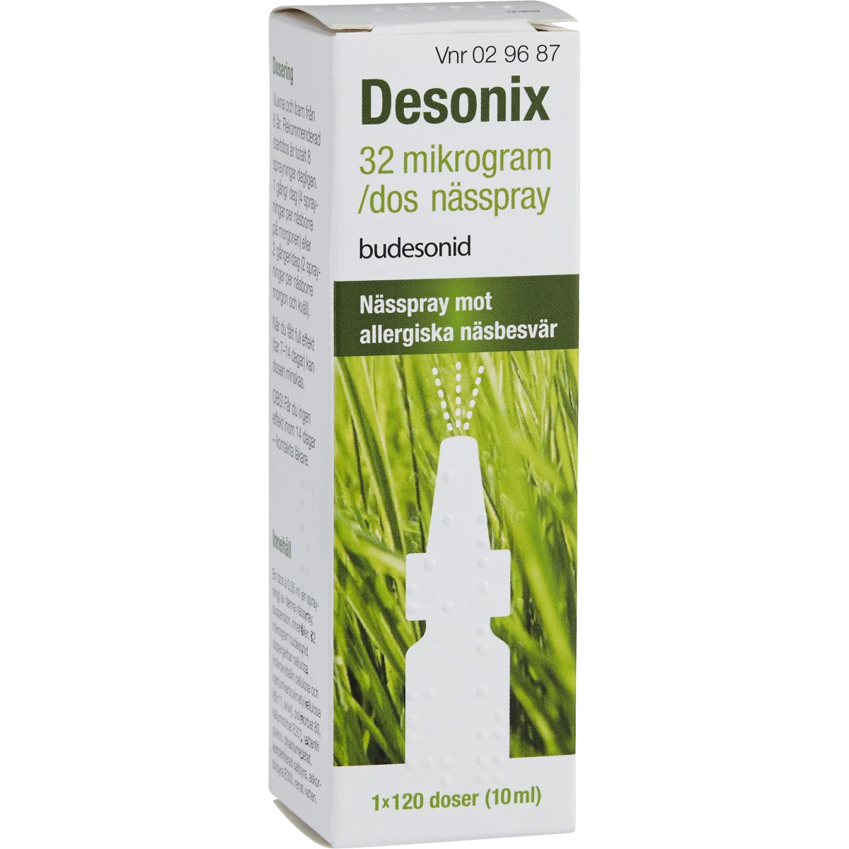 Desonix nässpray 32 µg/dos 120 doser