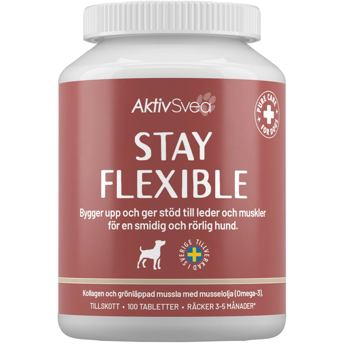 AktivSvea Stay Flexible 100 tabletter