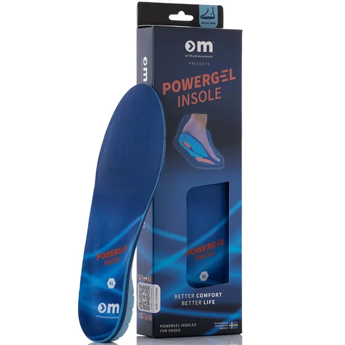 Ortho Movement Powergel Insole 47-48