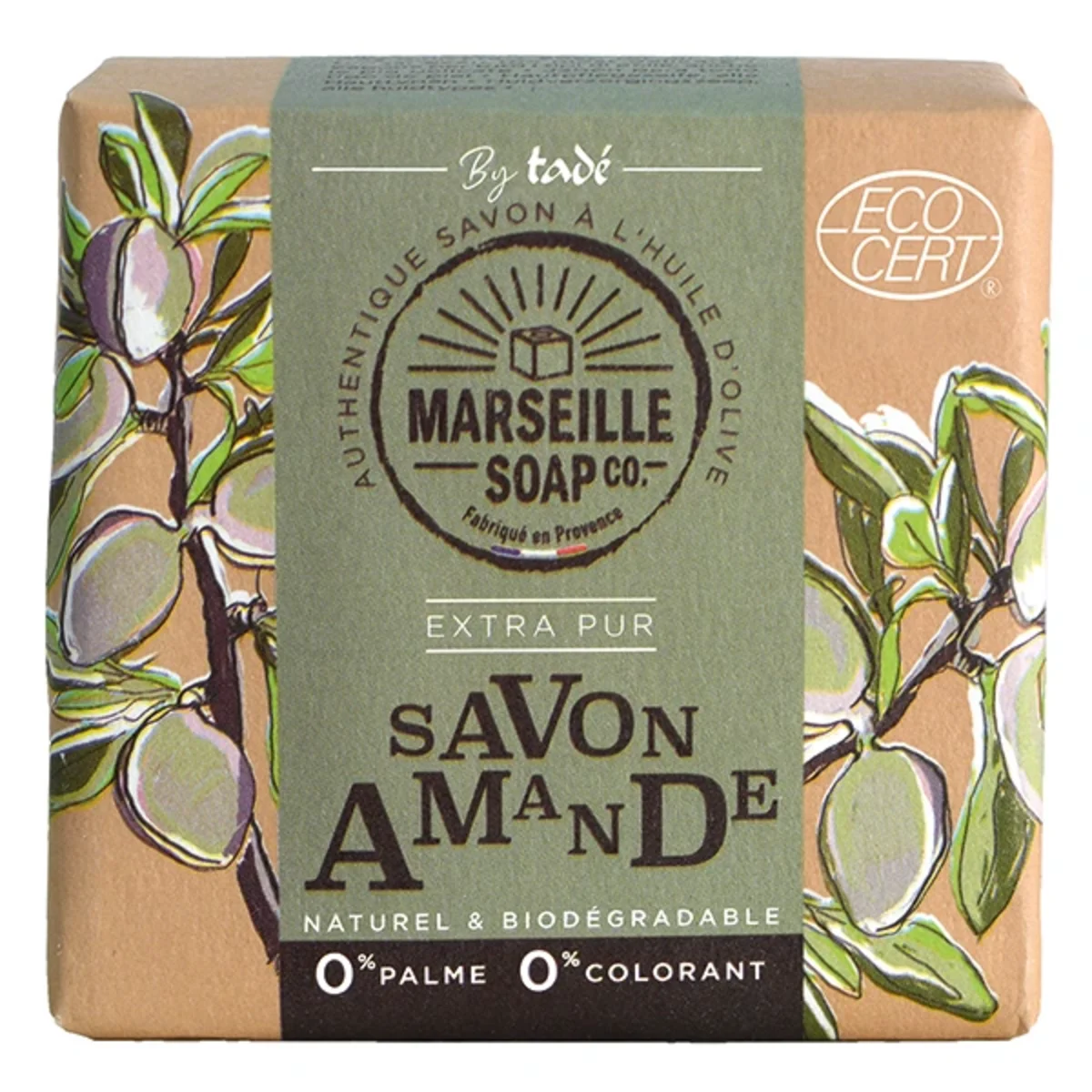 Tadé Pays du Levant Fast Marseille Tvål Almond 100 g