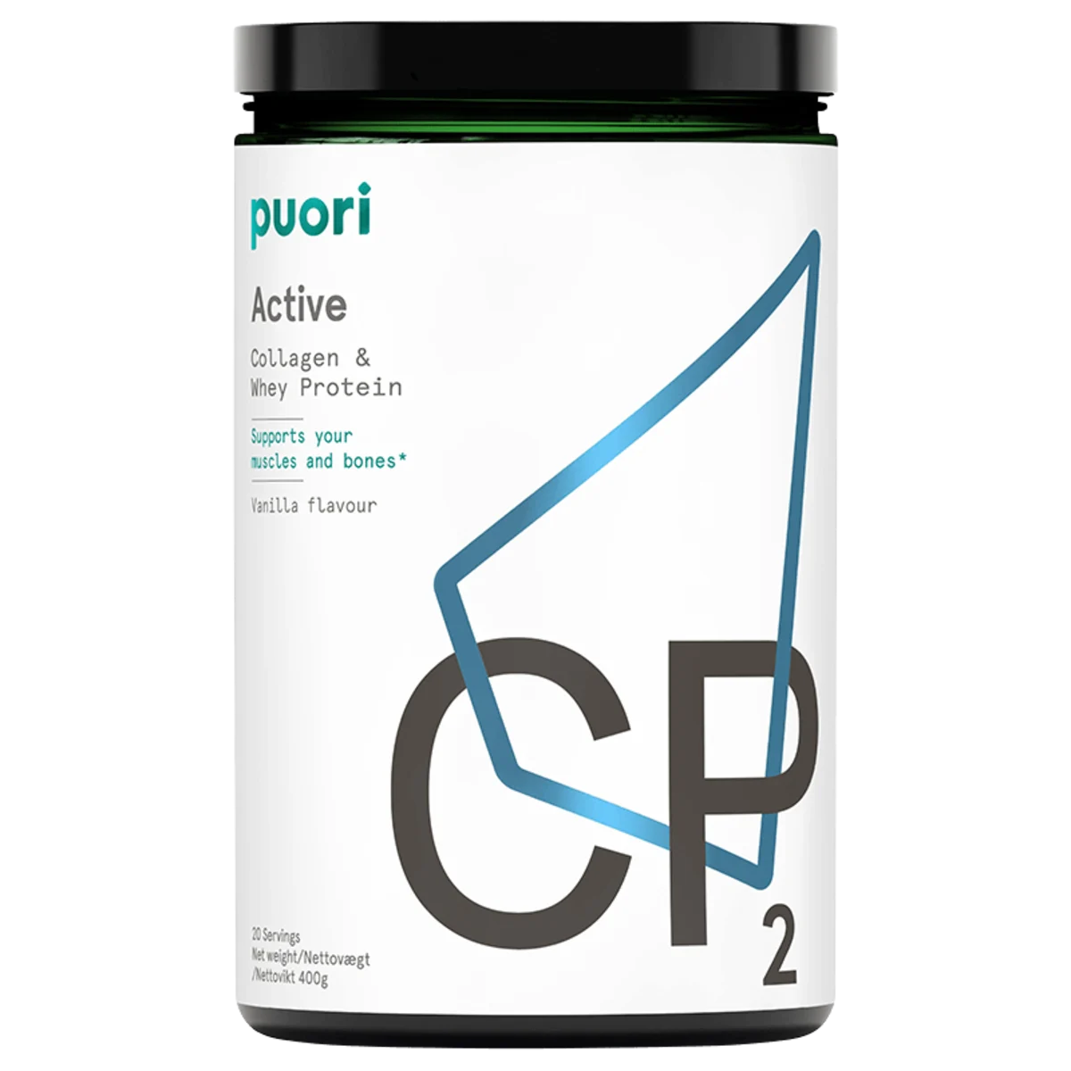 Puori CP2 Vassle och Kollagen 400 g