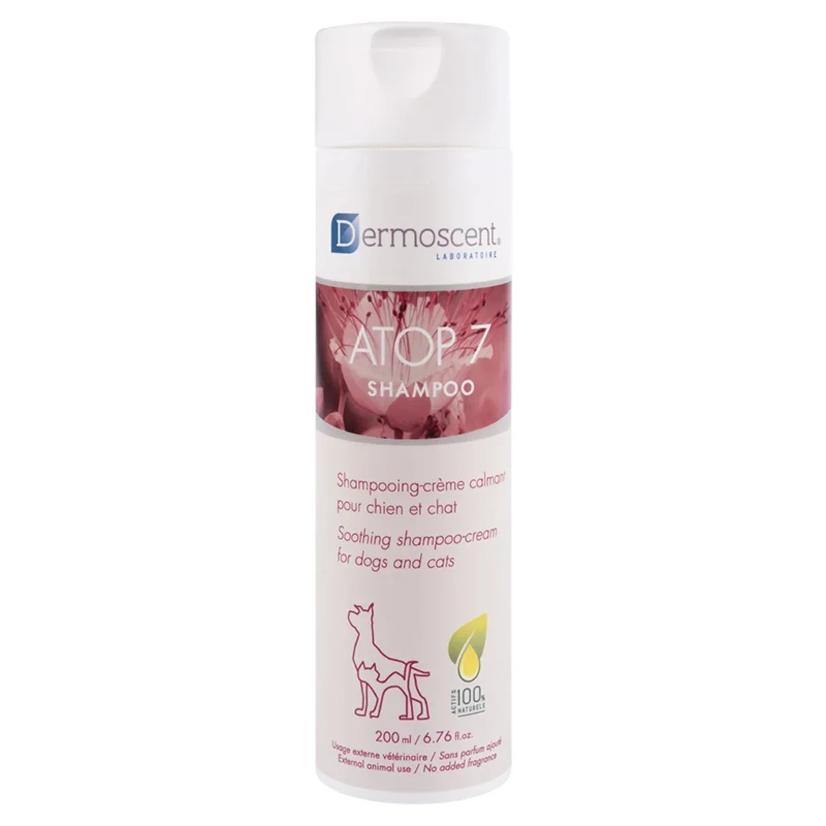 Dermoscent ATOP 7® Shampoo för hundar & katter 200 ml