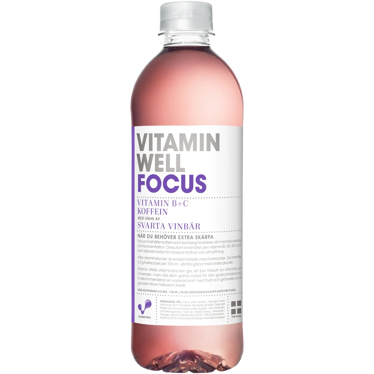 Vitamin Well Focus 50 cl