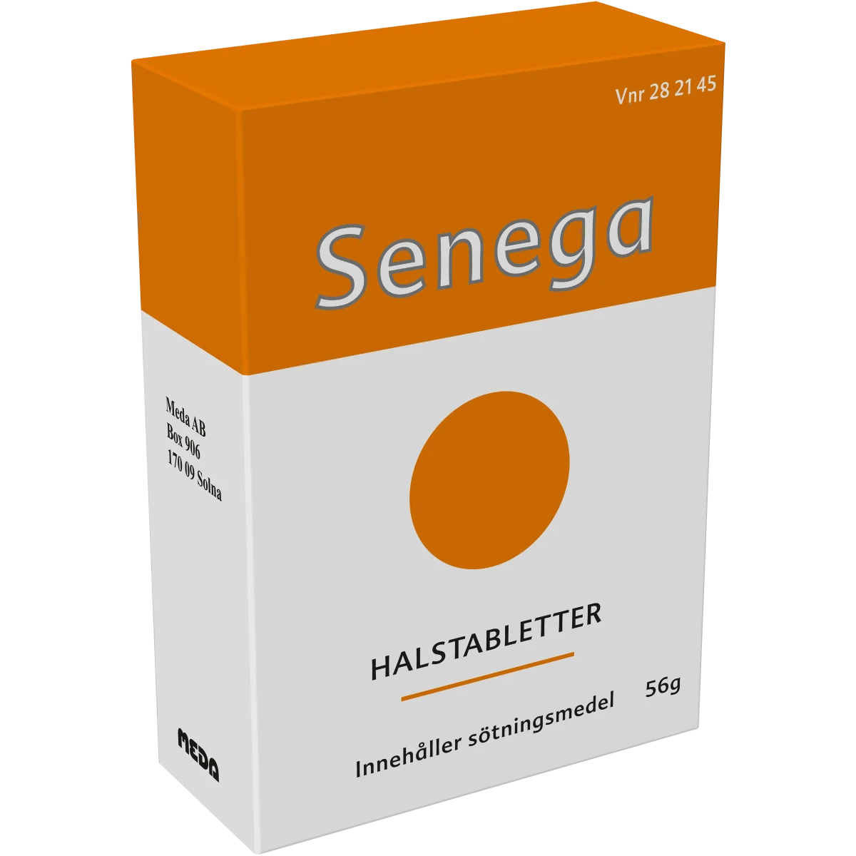 Senega sugtablett 40 st