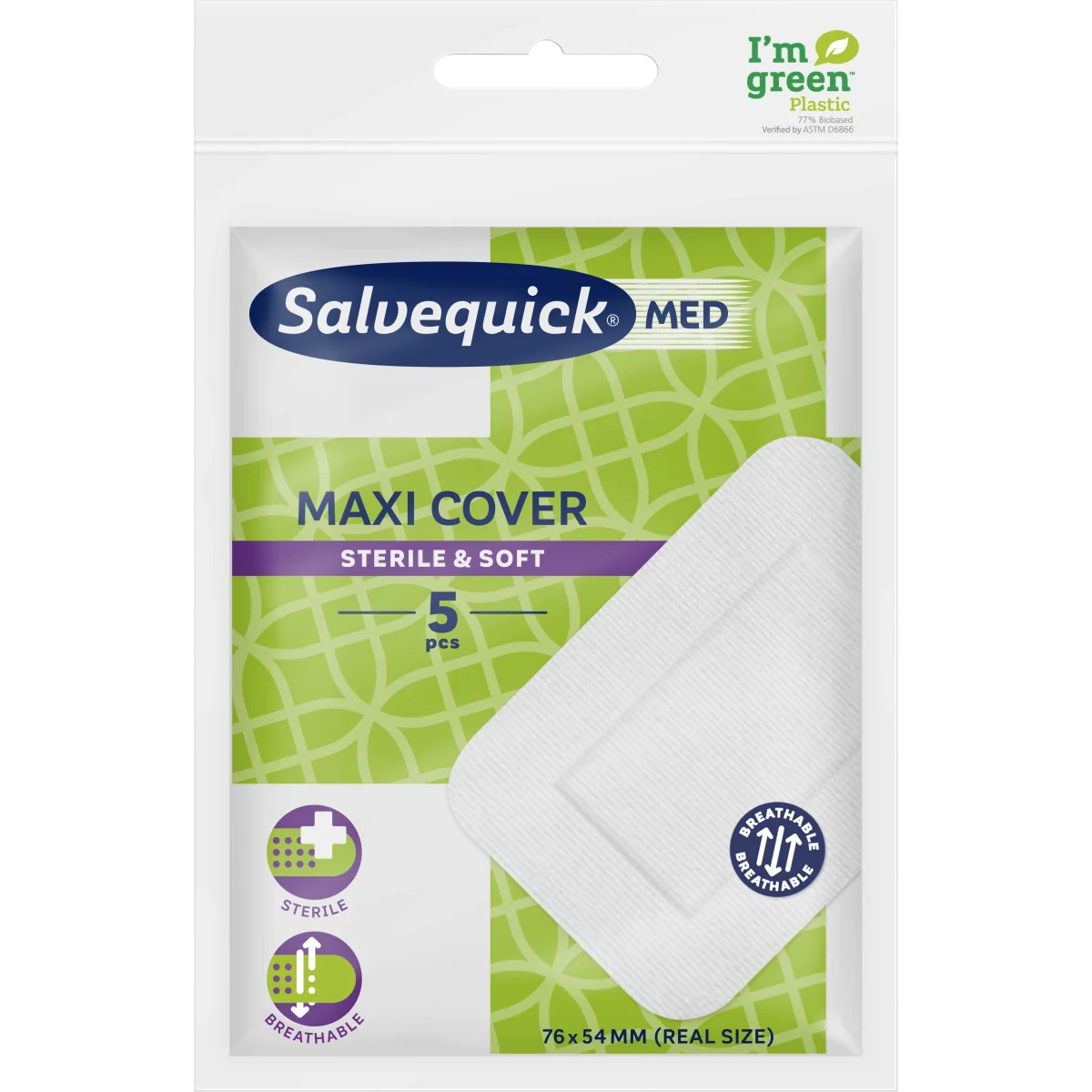 Salvequick MED Maxi Cover 5 st