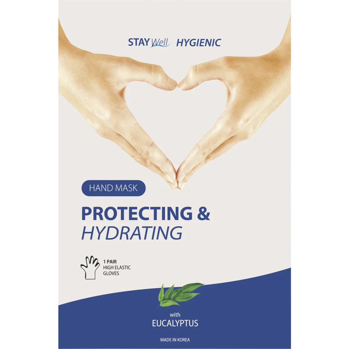Stay Well Protecting & Hydrating Hand Mask Eucalyptus
