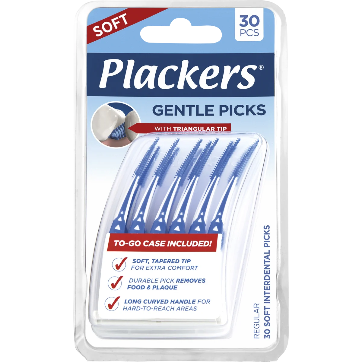 Plackers Gentle Picks 30 st