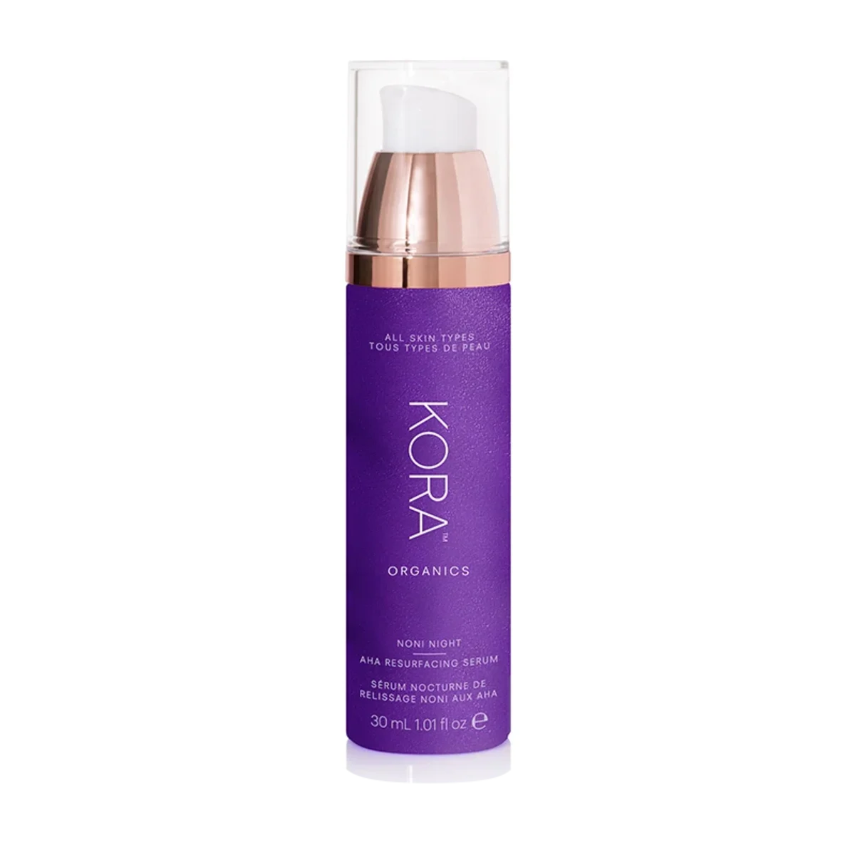 KORA Organics Noni Night AHA resurfacing Serum 30 ml