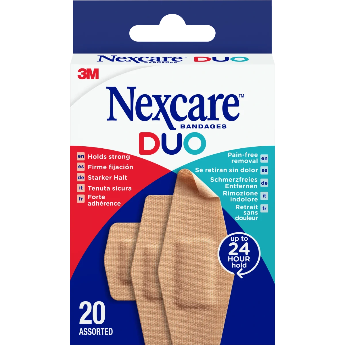Nexcare DUO Plåster 20 st