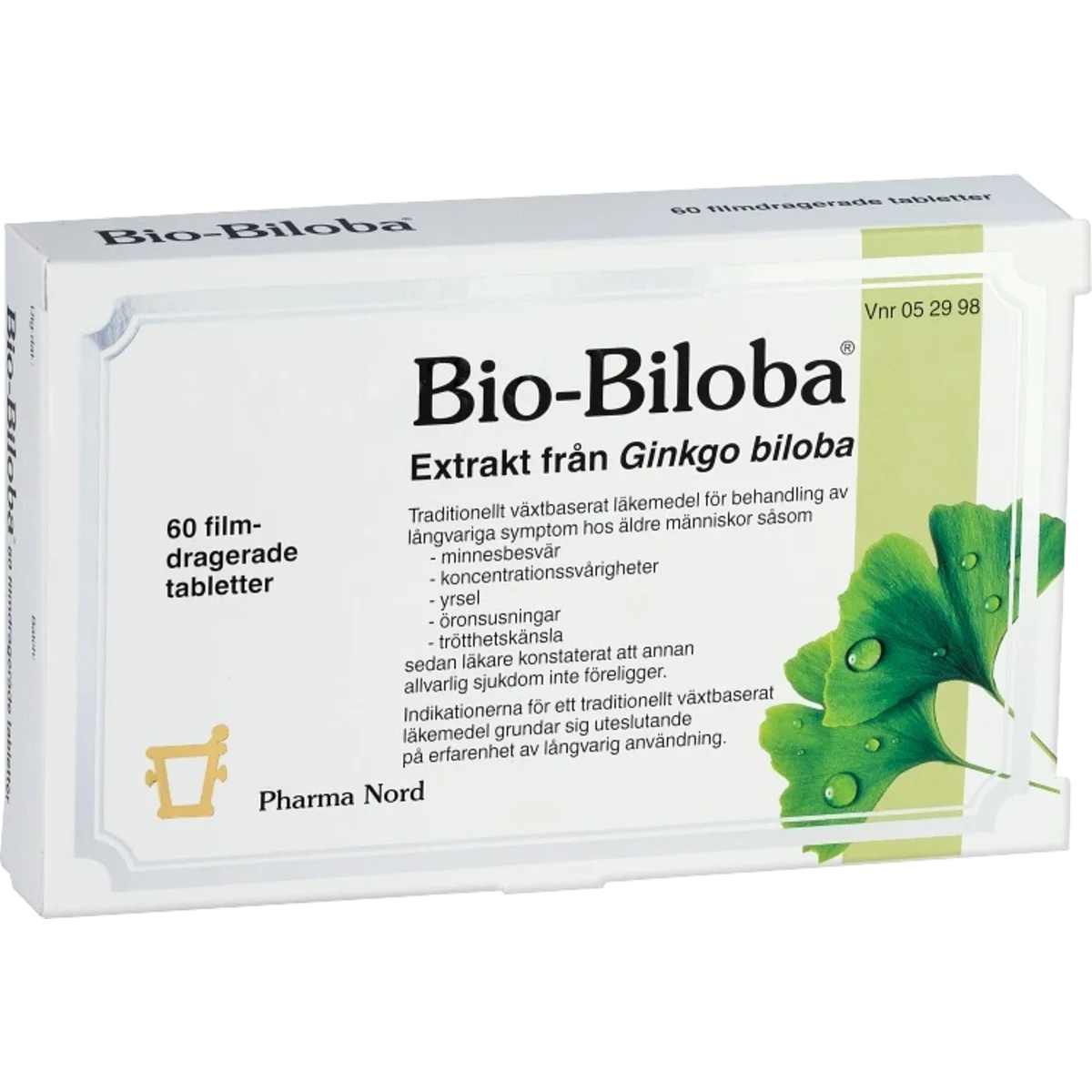 Pharma Nord Bio-Biloba filmdragerad tablett 60 st