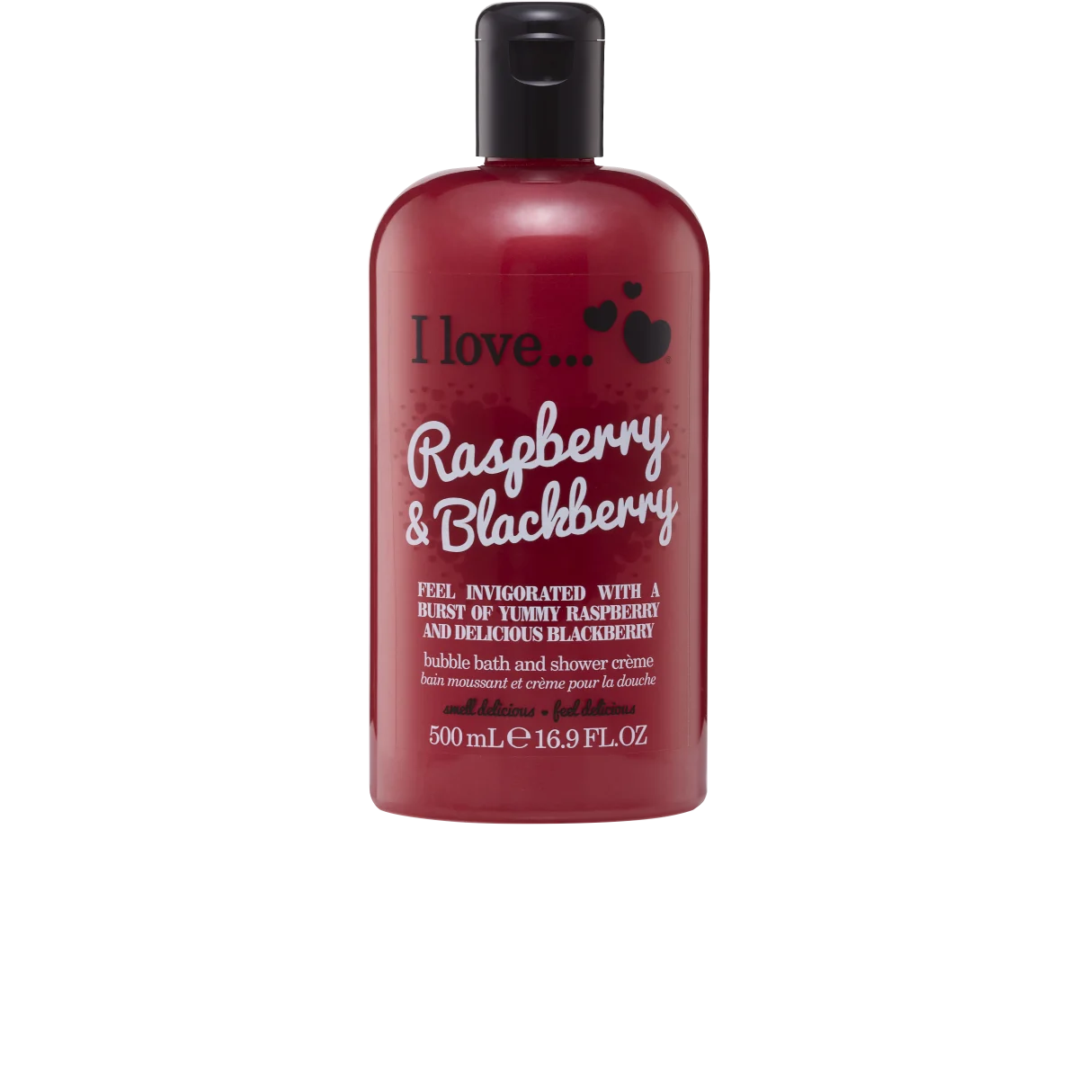 I Love Original Raspberry Blackberry Bath Shower 500ml