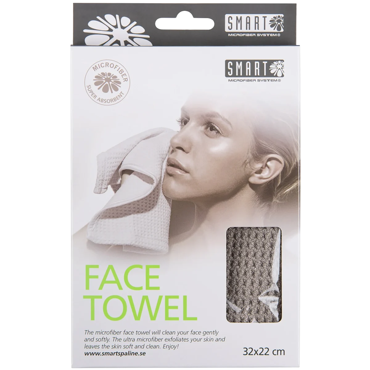 Smart Facetowel Grey