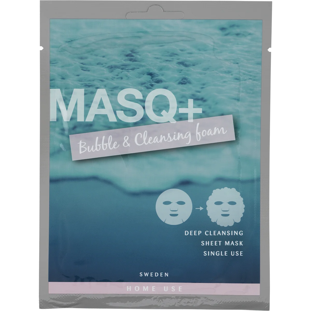 MASQ+ Bubble & Cleansing Foam Sheet Mask 1 st
