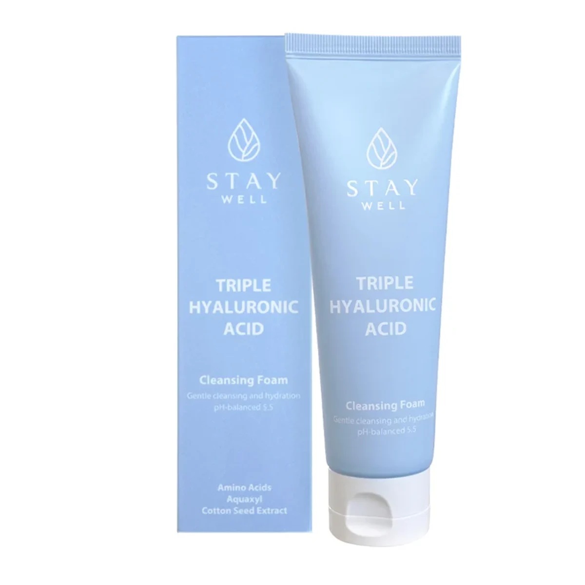 Stay Well Triple Hyaluronic Acid Cleansing Foam 130 ml