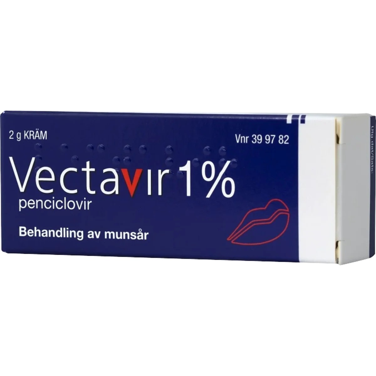 Vectavir, kräm 1 % 2 g