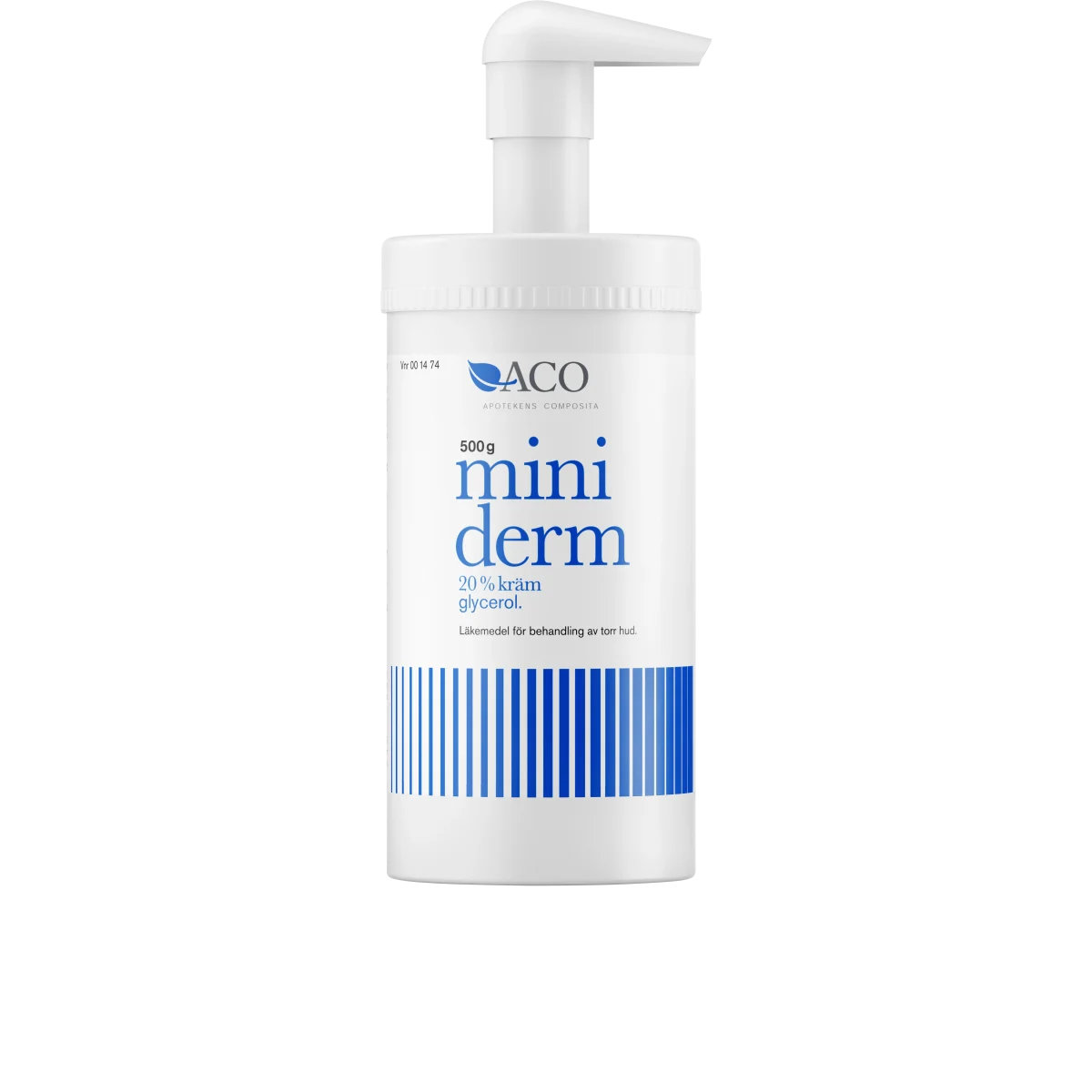Miniderm kräm 20% 500 g