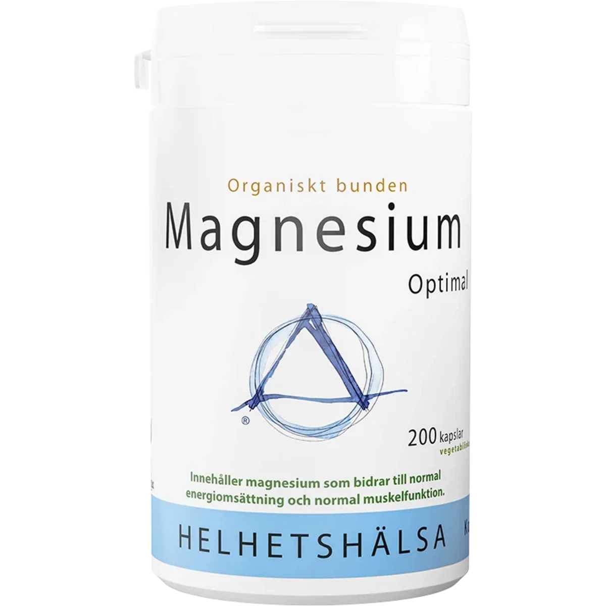 Helhetshälsa MagnesiumOptimal 200 kapslar