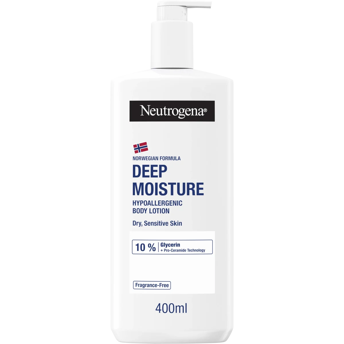Neutrogena Norwegian Formula Deep Moisture Hypoallergenic Body Lotion 400 ml