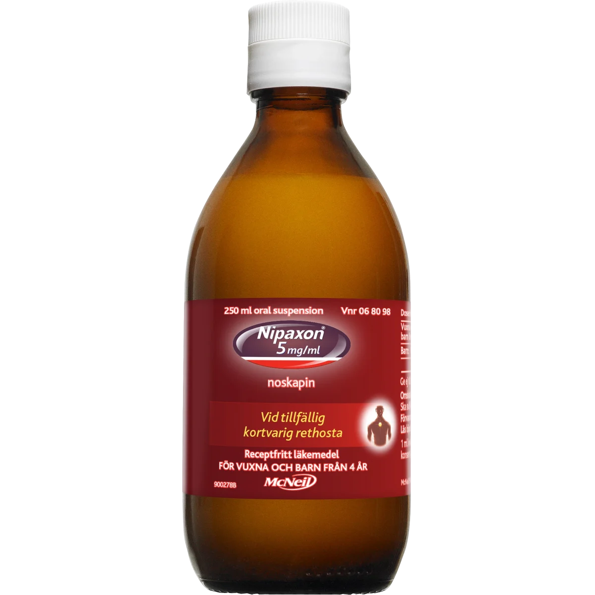 Nipaxon oral suspension 5 mg/ml 250 ml