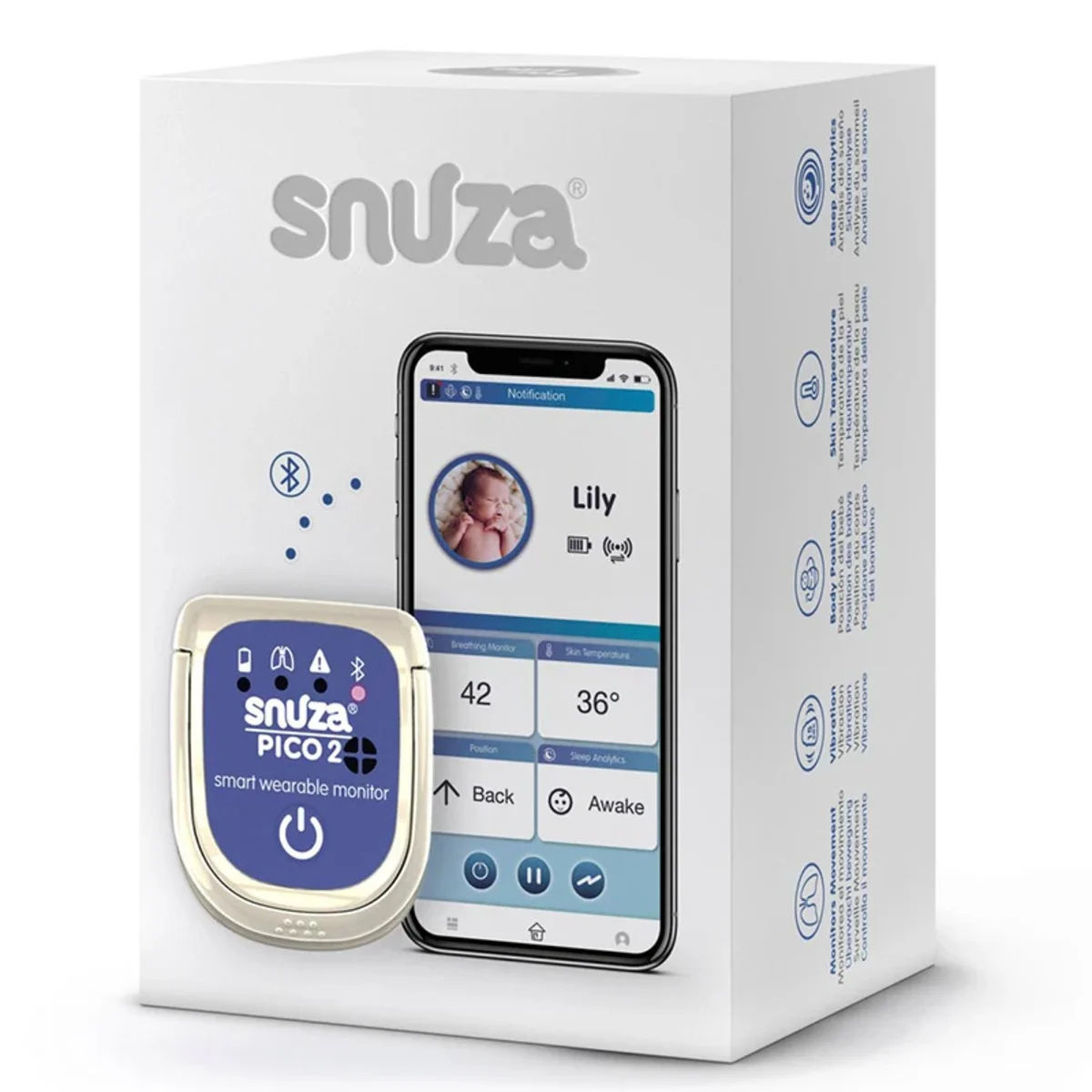 Snuza Pico 2 Andningslarm