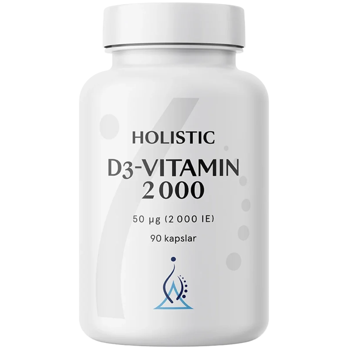 Holistic D3-vitamin 2000IE 50 µg 90 st