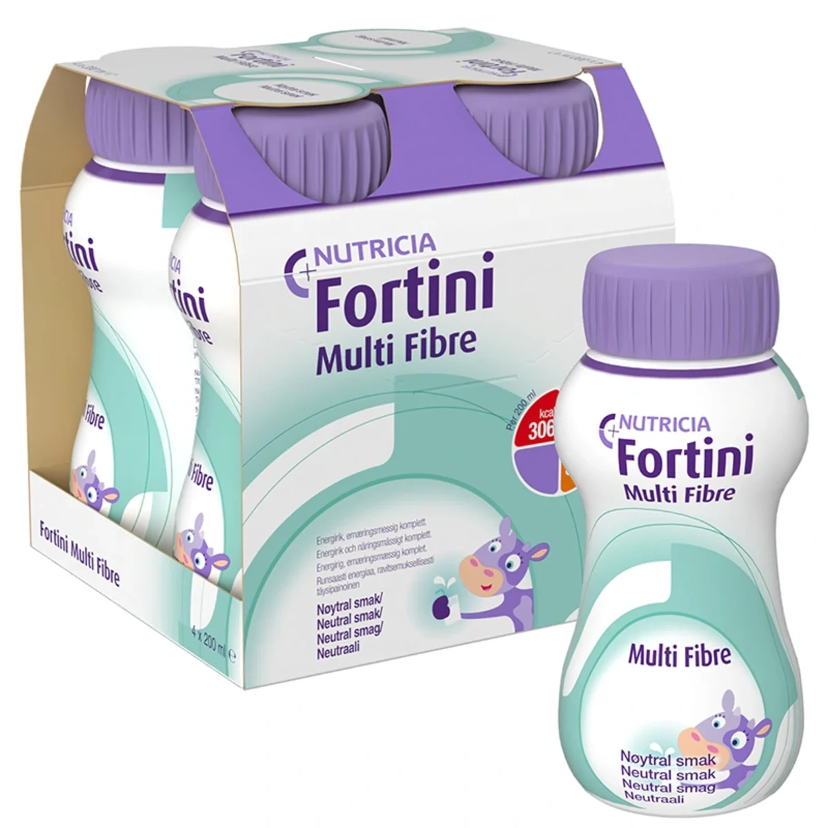 Fortini Multi Fibre Neutral 4 x 200 ml