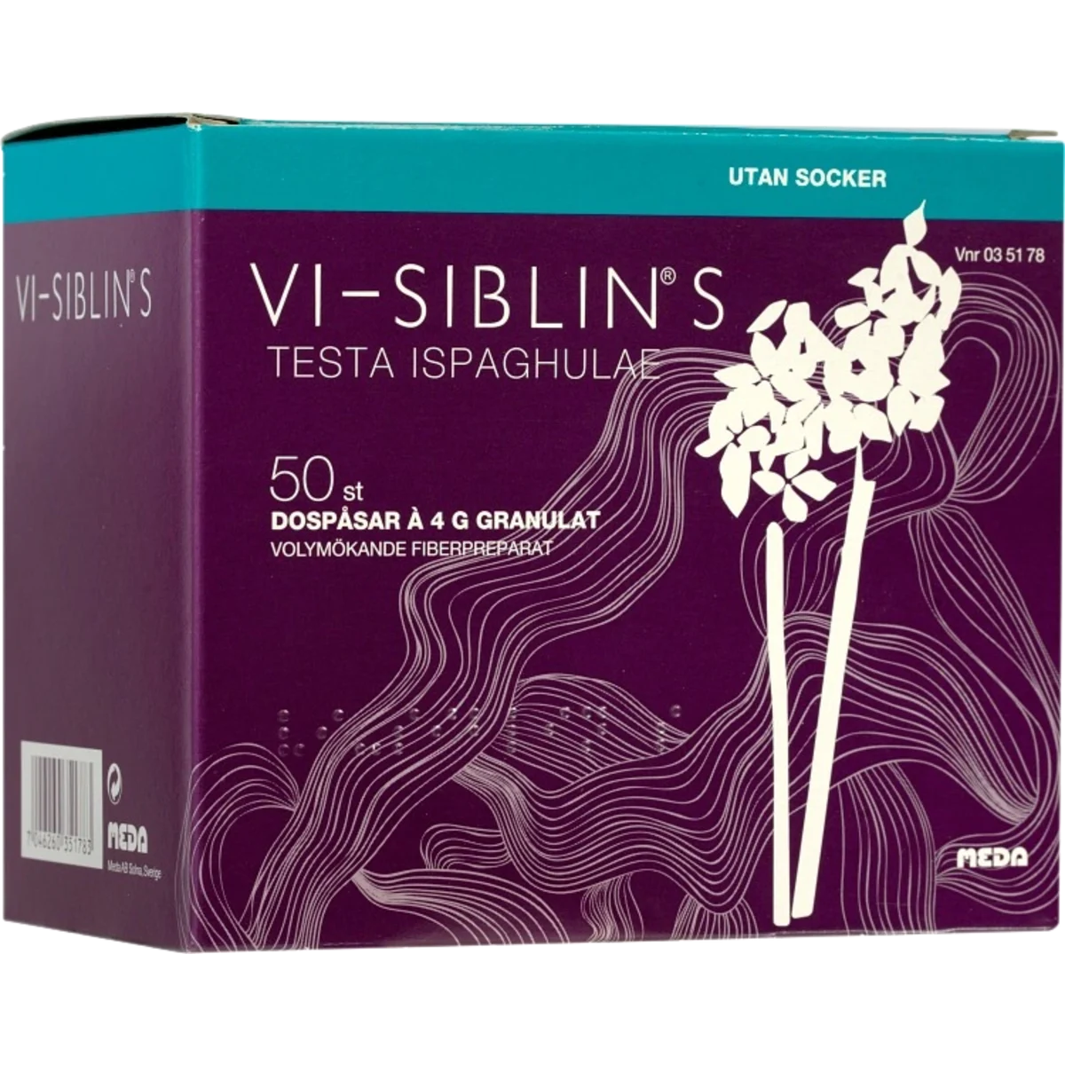 Vi-Siblin S, granulat i dospåse 880 mg/g 50 st