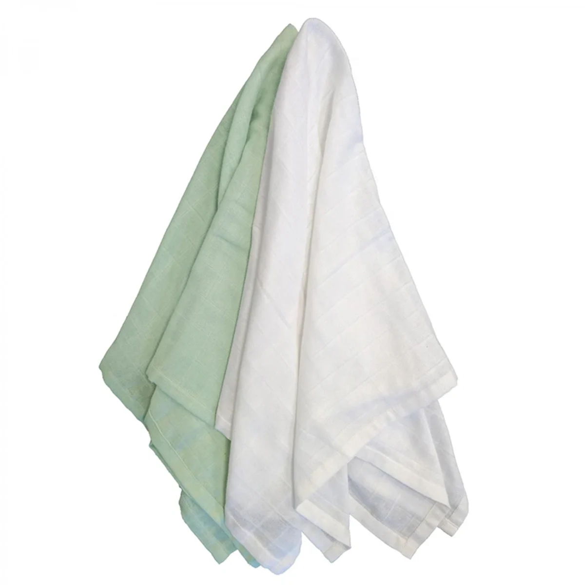 Summerville Organic Muslin 2-pack Soft Mint