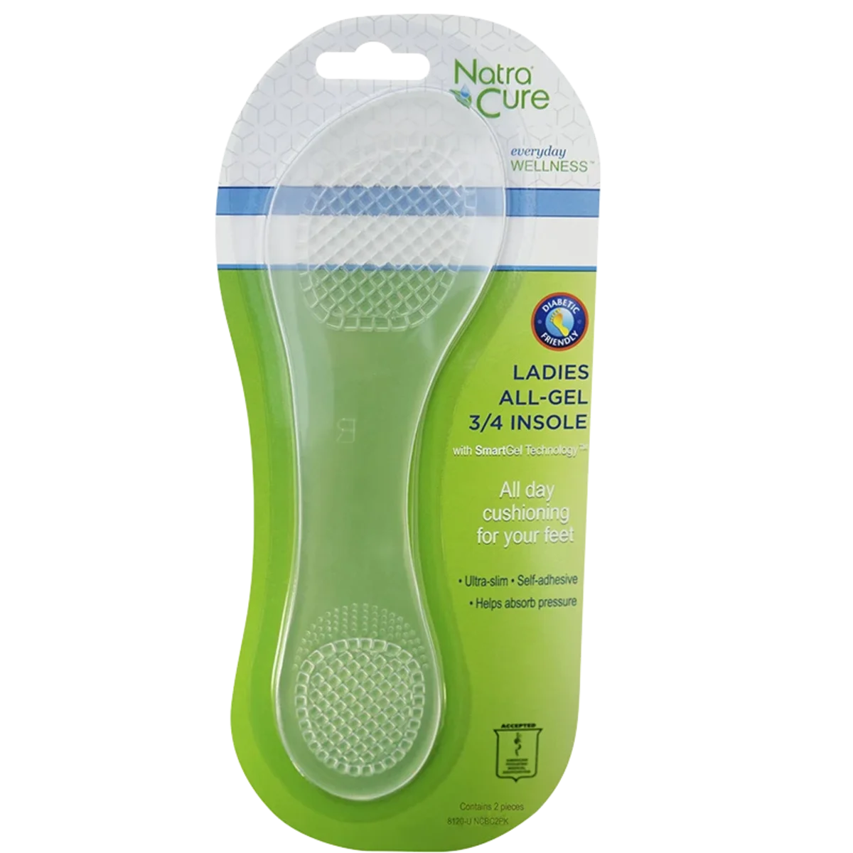 NatraCure Gelsula 3/4 Lady 1 par