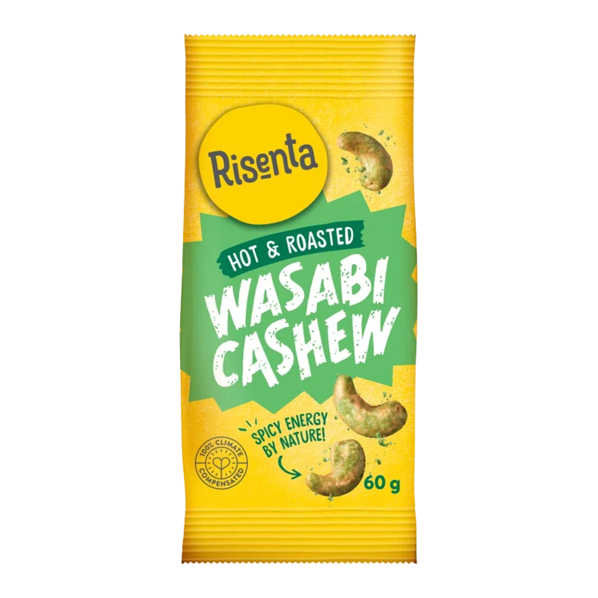 Risenta Cashewnötter Wasabi 60 g