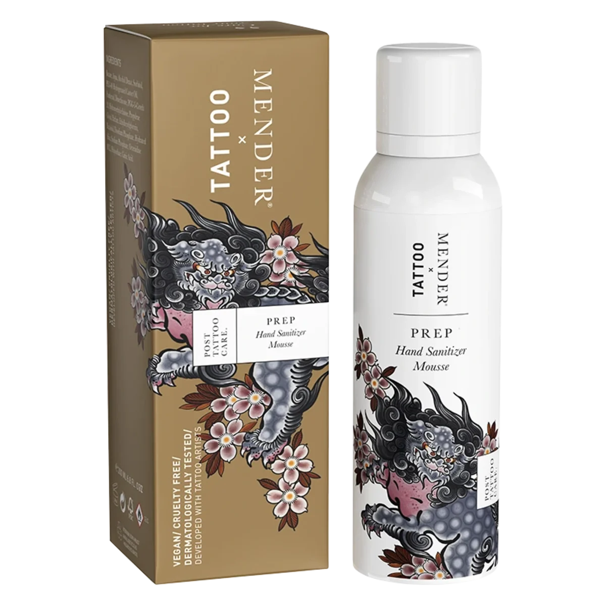 Tattoo Mender Prep: Hand Sanitizer Mousse 200 ml
