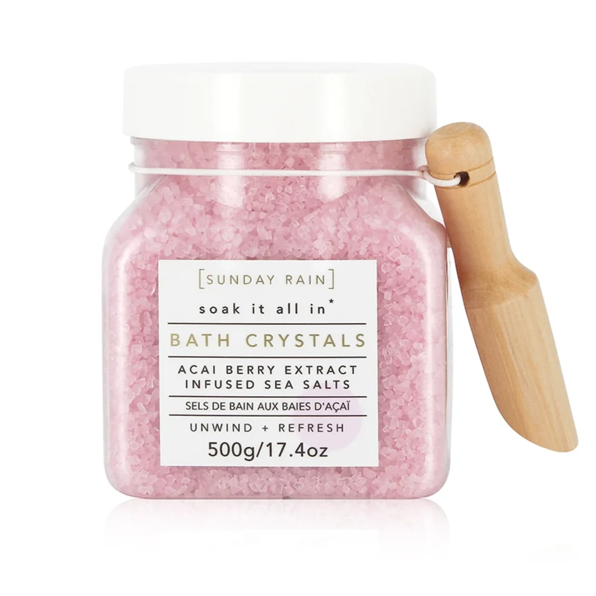 Sunday Rain Bath Crystals Acai Berry 500 g